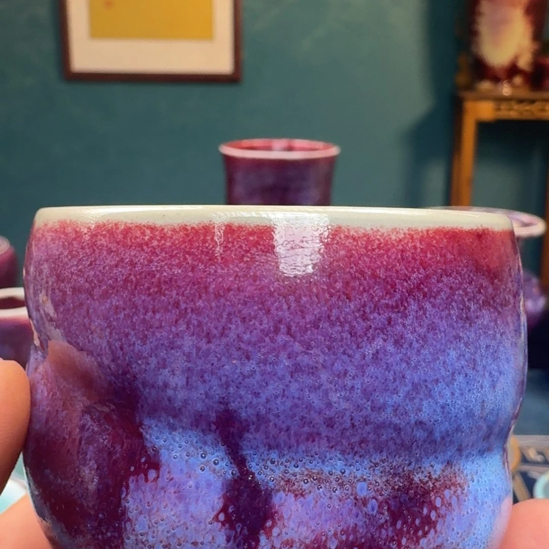 摆件铁**弟入窑一色出窑万彩