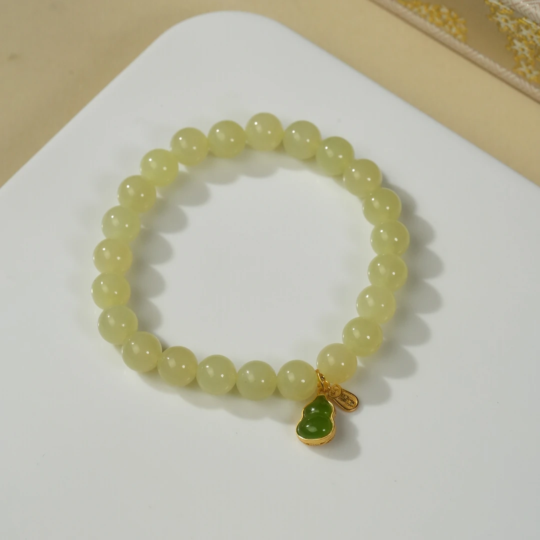 【心语甄选】0103J 10379 和田玉DIY手串(发货多样性一件)