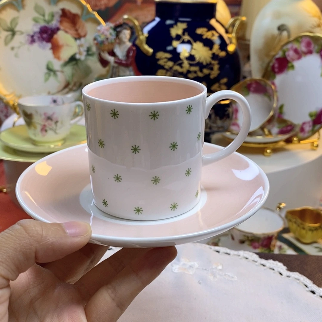瓷片瓷器欧瓷咖啡杯水晶杯