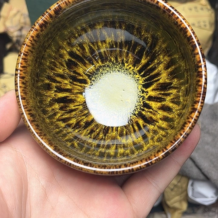 茶盏建盏手握泡茶主人杯