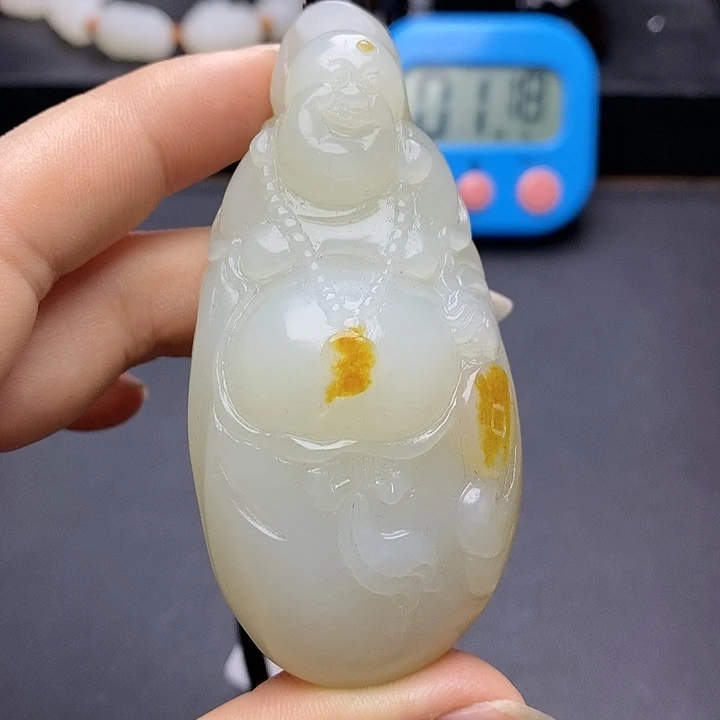 和田玉挂件未镶嵌F