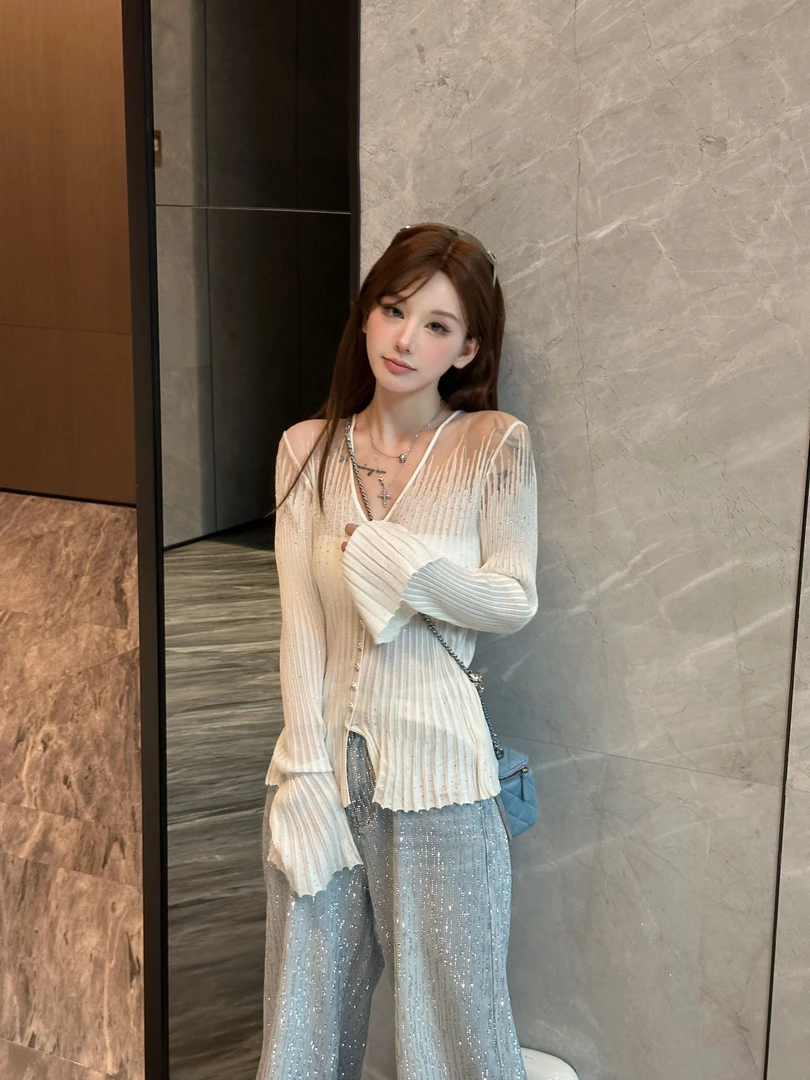 KEKE【芭比】夏季新款 (冰丝网眼面料）休闲套头上衣25B2T1347