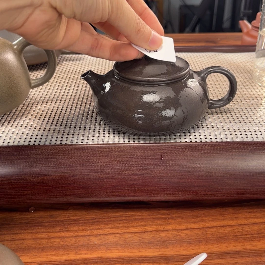 紫砂茶壶纯**遣微瑕 2.6-29 寒江本山红泥柴烧210
