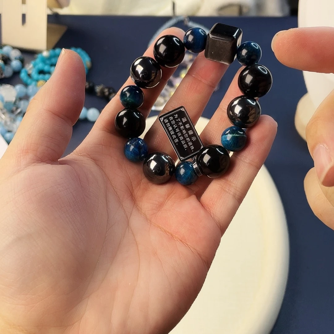 水晶手链银S925镶嵌