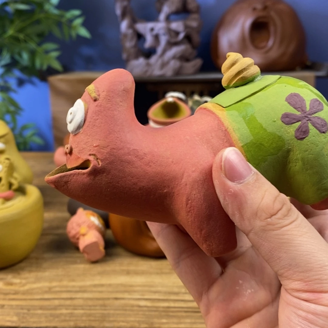 茶壶紫砂紫砂 派大星
