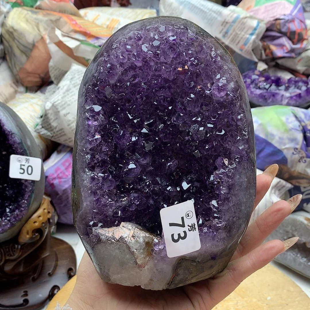紫晶大型摆件（非配饰）未镶嵌