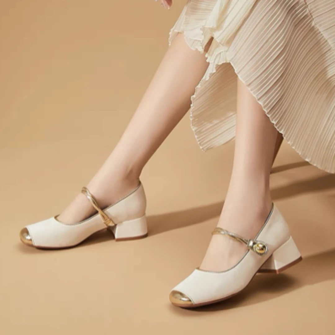 虫虫女鞋玛丽珍百搭仙女风