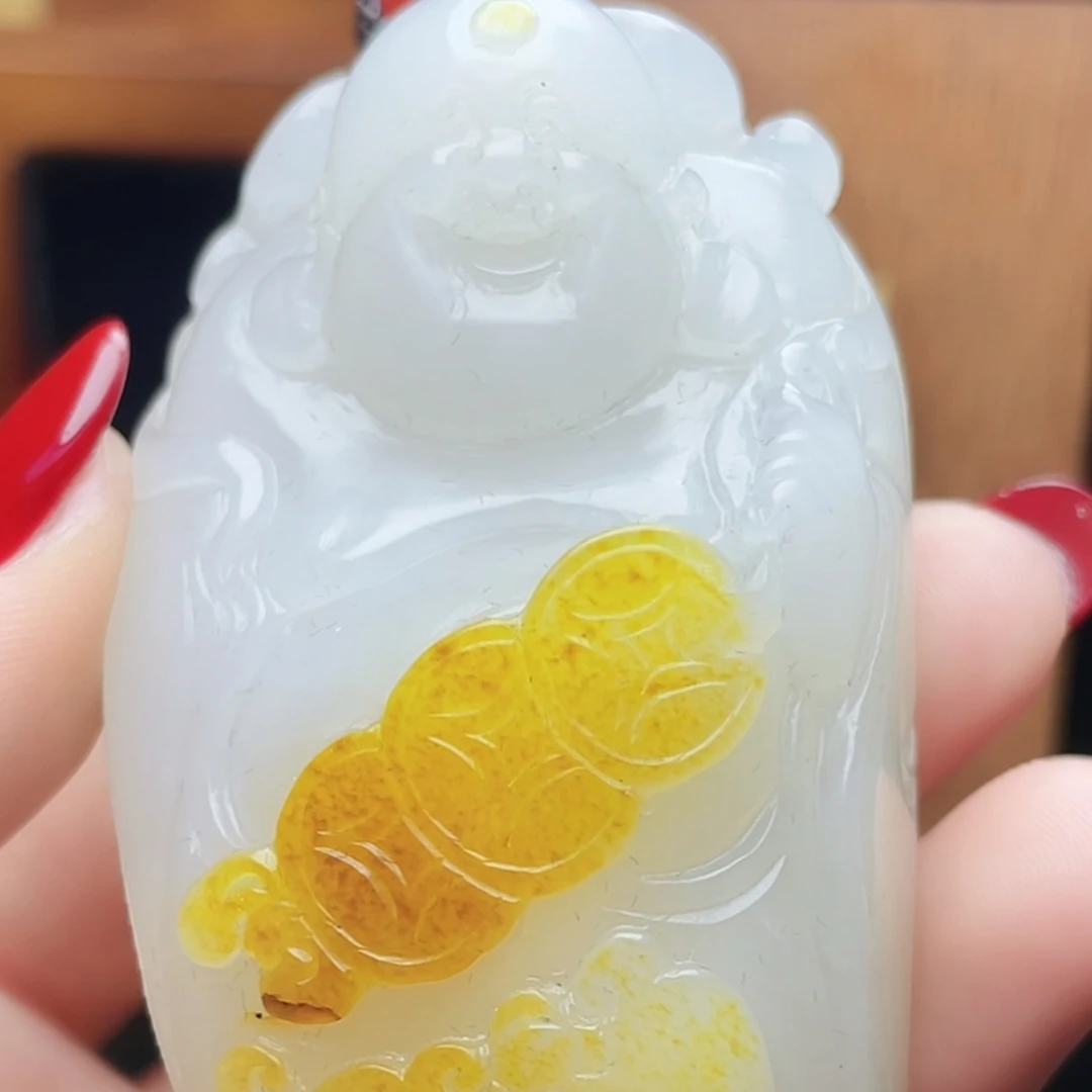 和田玉玉石挂件T0105拍一发一