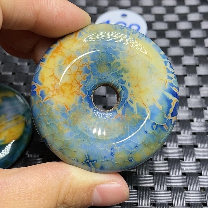 玛瑙/玉髓合金颈饰