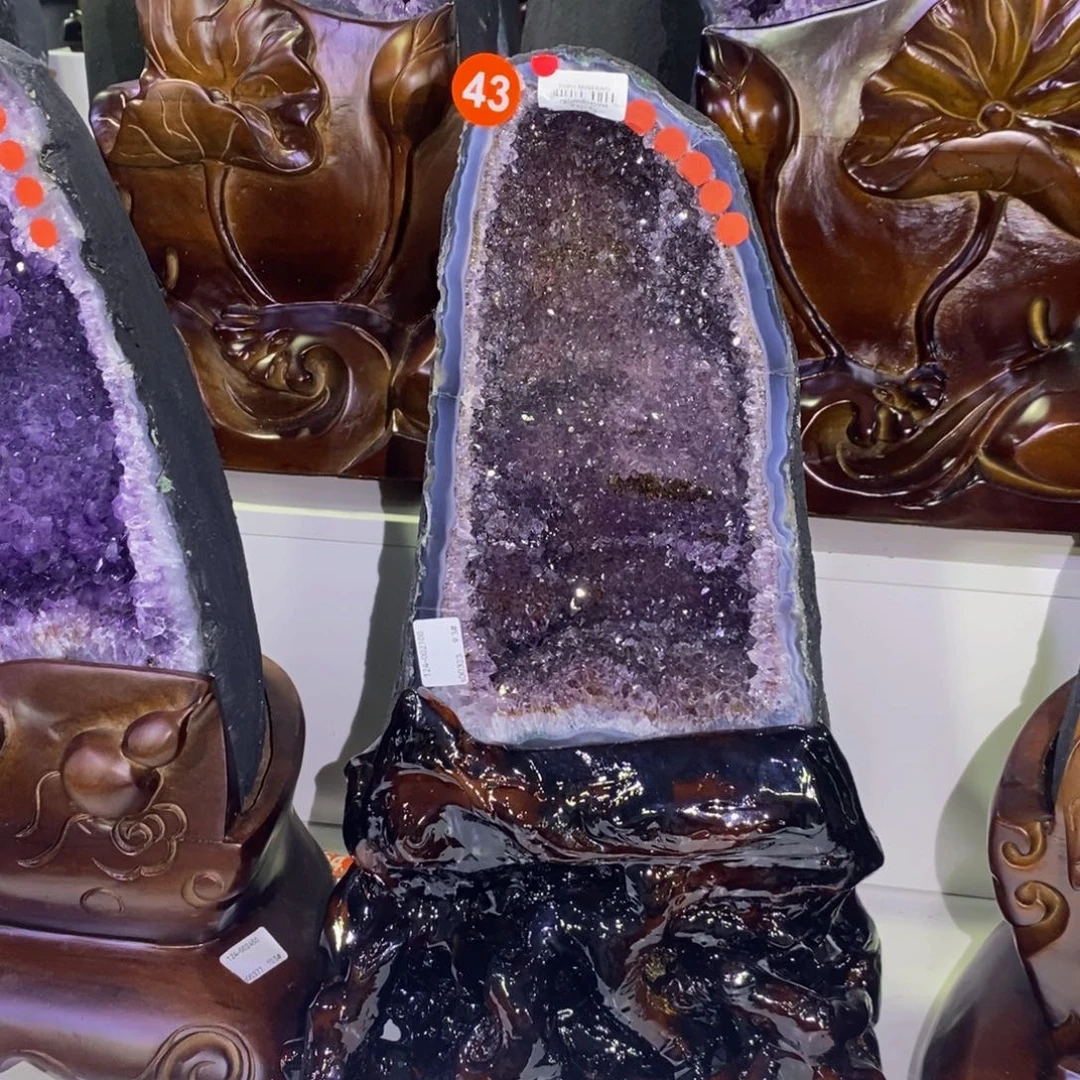 未镶嵌大型摆件（非配饰）紫晶