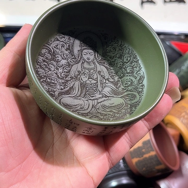 茶杯紫砂全手工紫砂主人杯