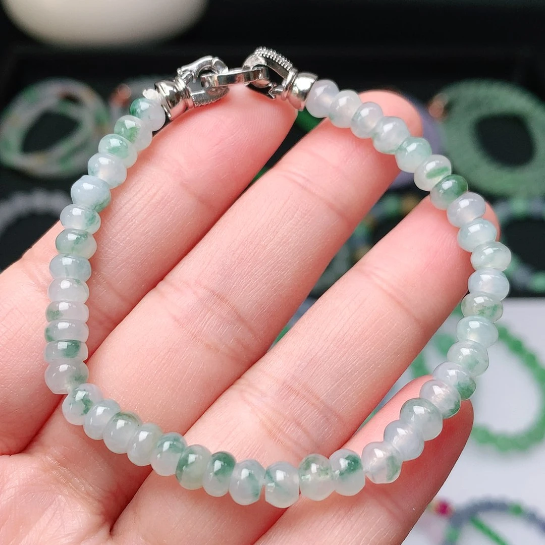 翡翠手链未镶嵌翡翠