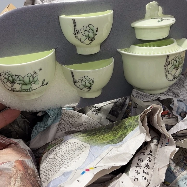 茶具默认微瑕瓷器、茶具、壶、摆件，介意勿拍