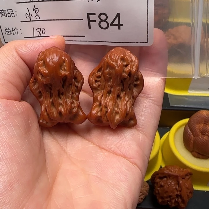玉***爹文玩核桃吊坠小鸟