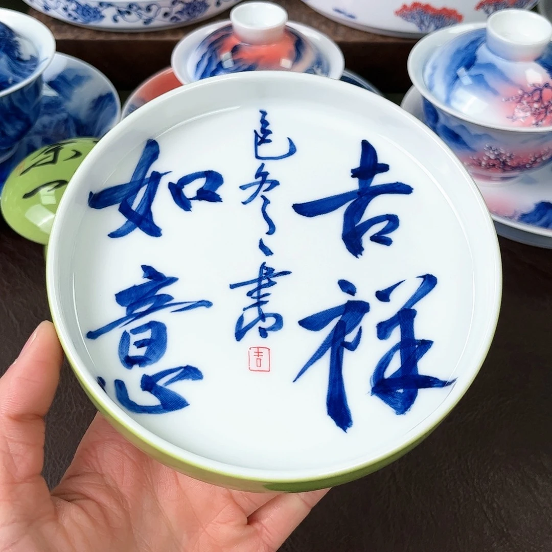 手绘高温瓷器瓷器