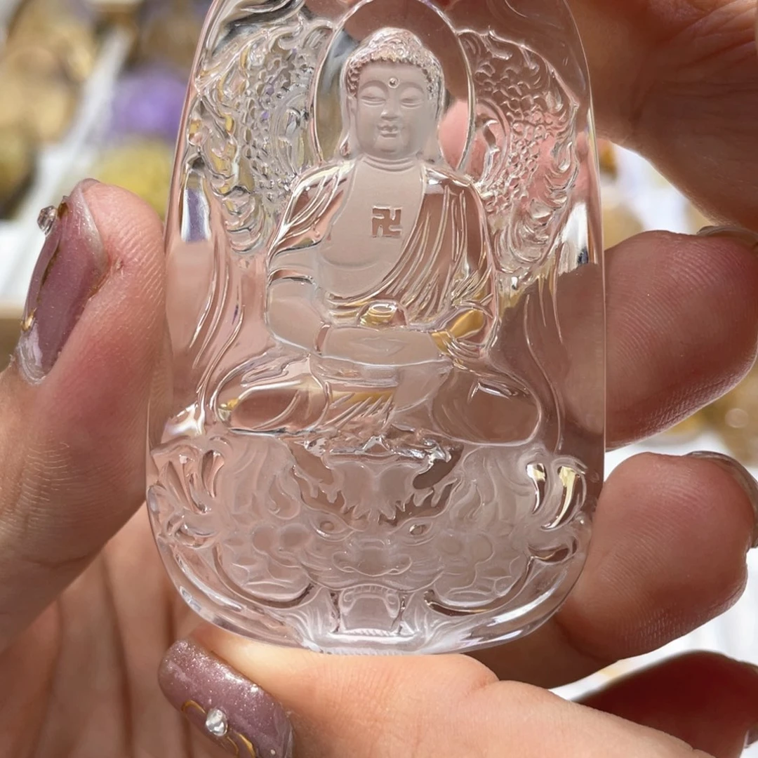 颈饰未镶嵌水晶定制