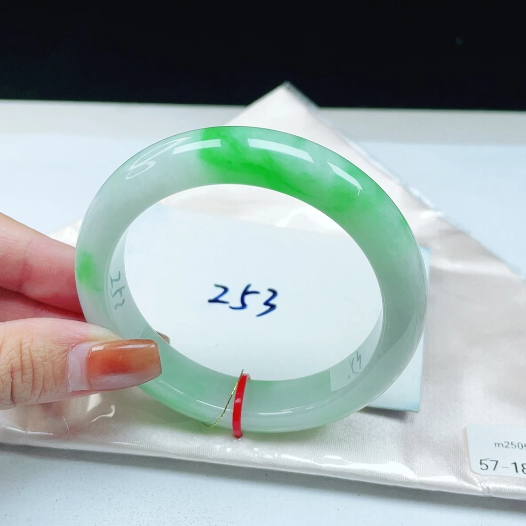 未镶嵌手镯翡翠 正圈57