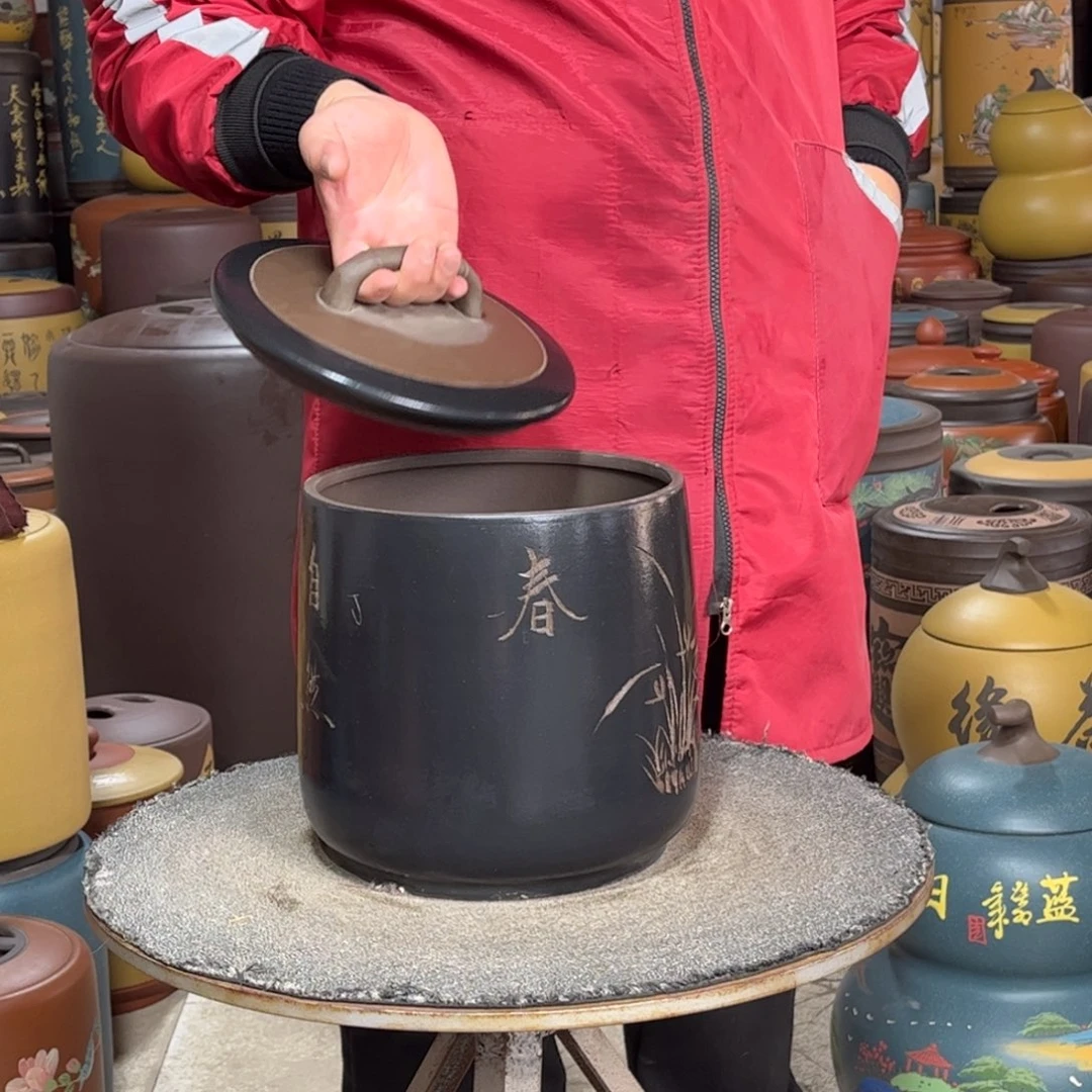 紫砂茶叶罐茶叶罐