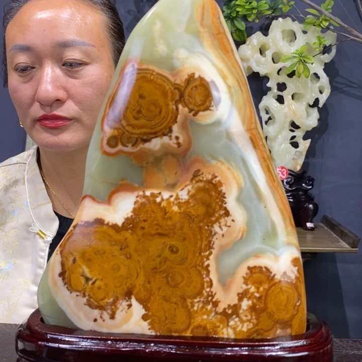 石材精品古青石摆件