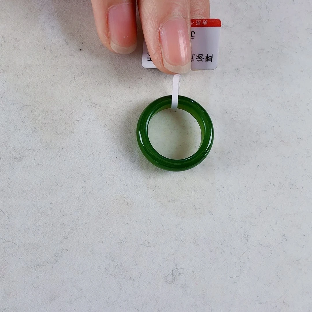 和田玉（碧玉）戒指未镶嵌?*?