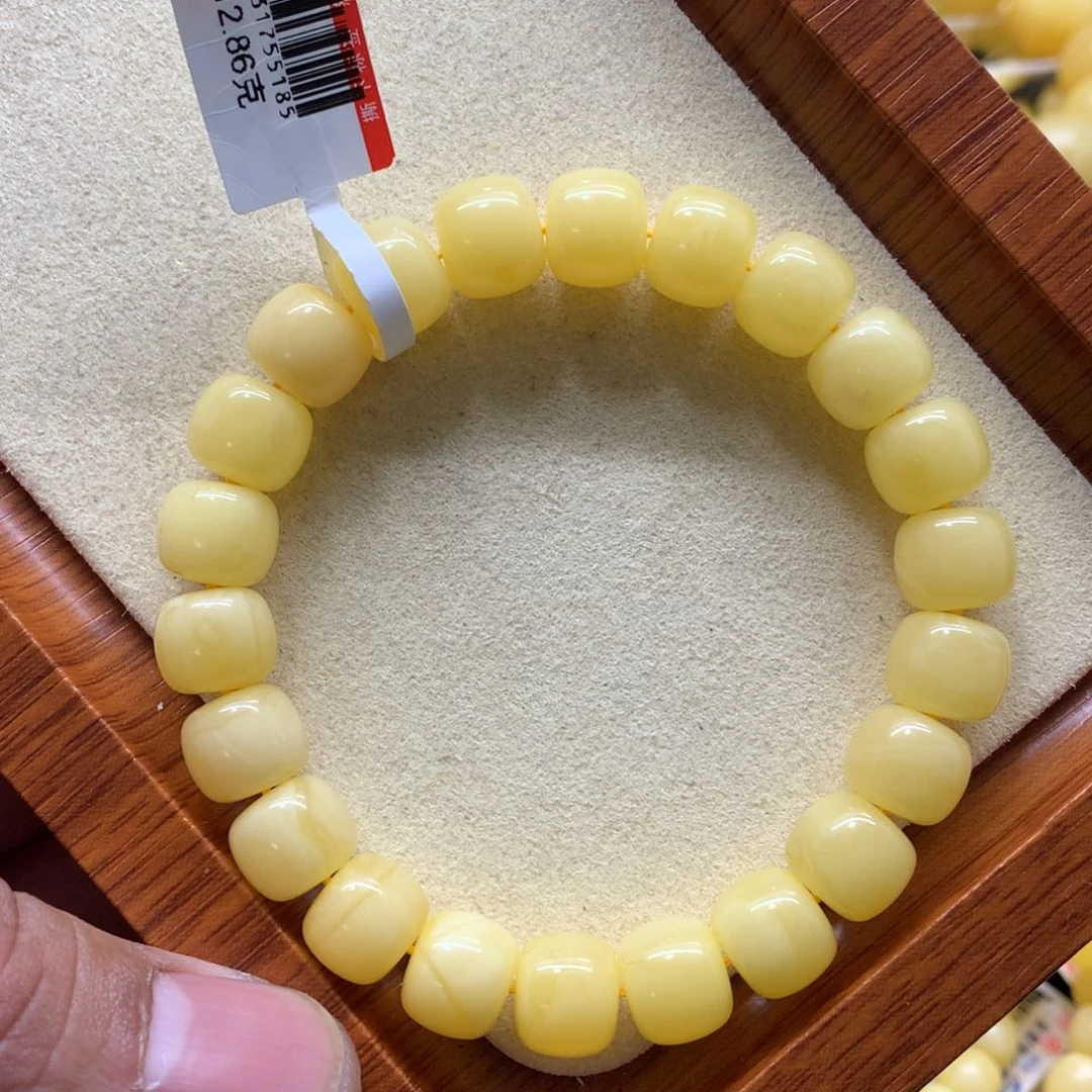 蜜蜡手链未镶嵌杨*蜜蜡