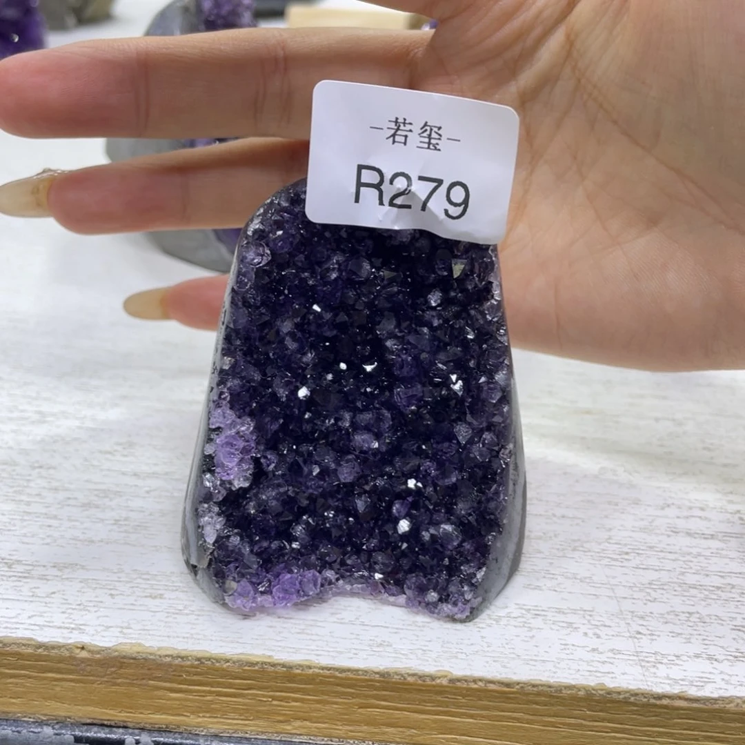 未镶嵌紫晶大型摆件（非配饰）乌拉圭紫水晶摆件r279