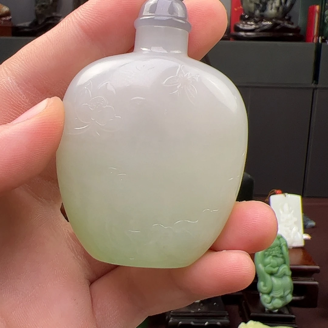 和田玉未镶嵌摆件