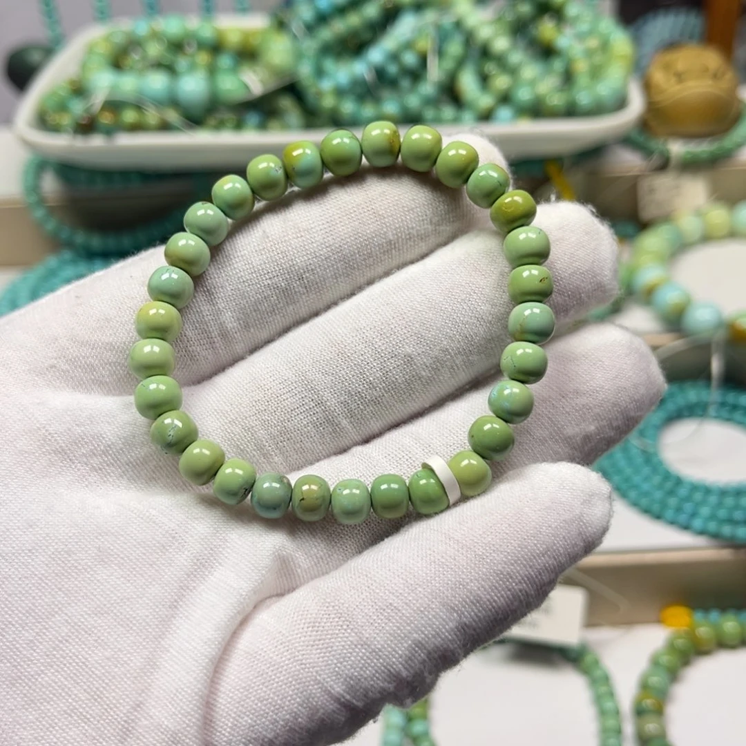 绿松石未镶嵌手链