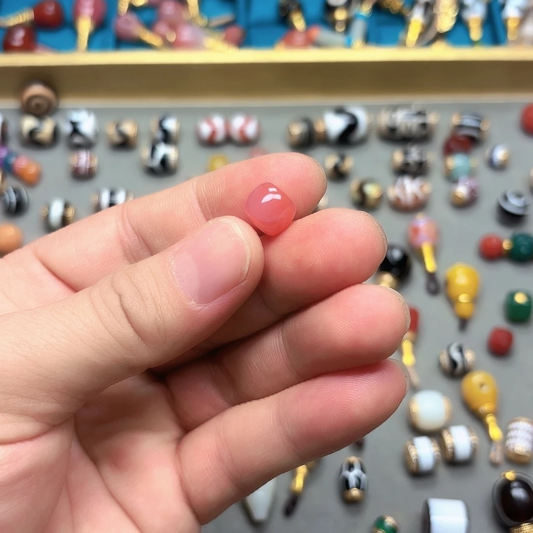 眼***你玛瑙/玉髓未镶嵌隔珠