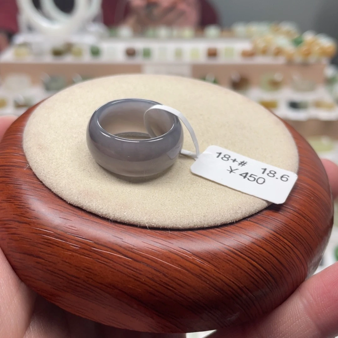 和田玉戒圈未镶嵌Z***S18:6