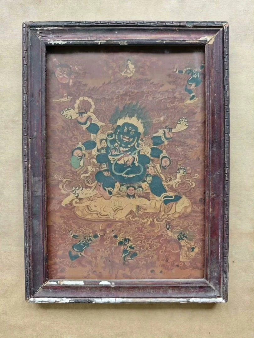 六臂大黑天尺寸20*40