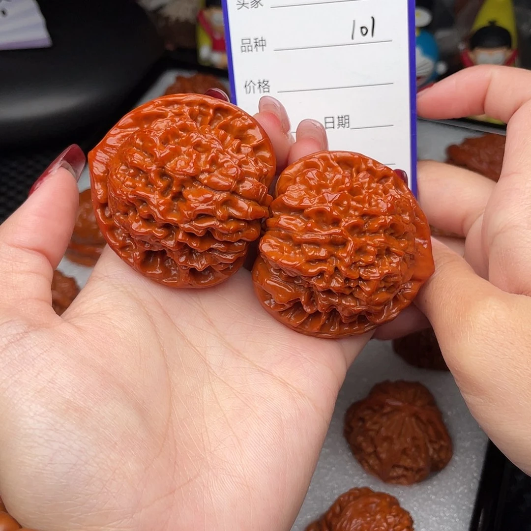 桃核吊坠48官帽101