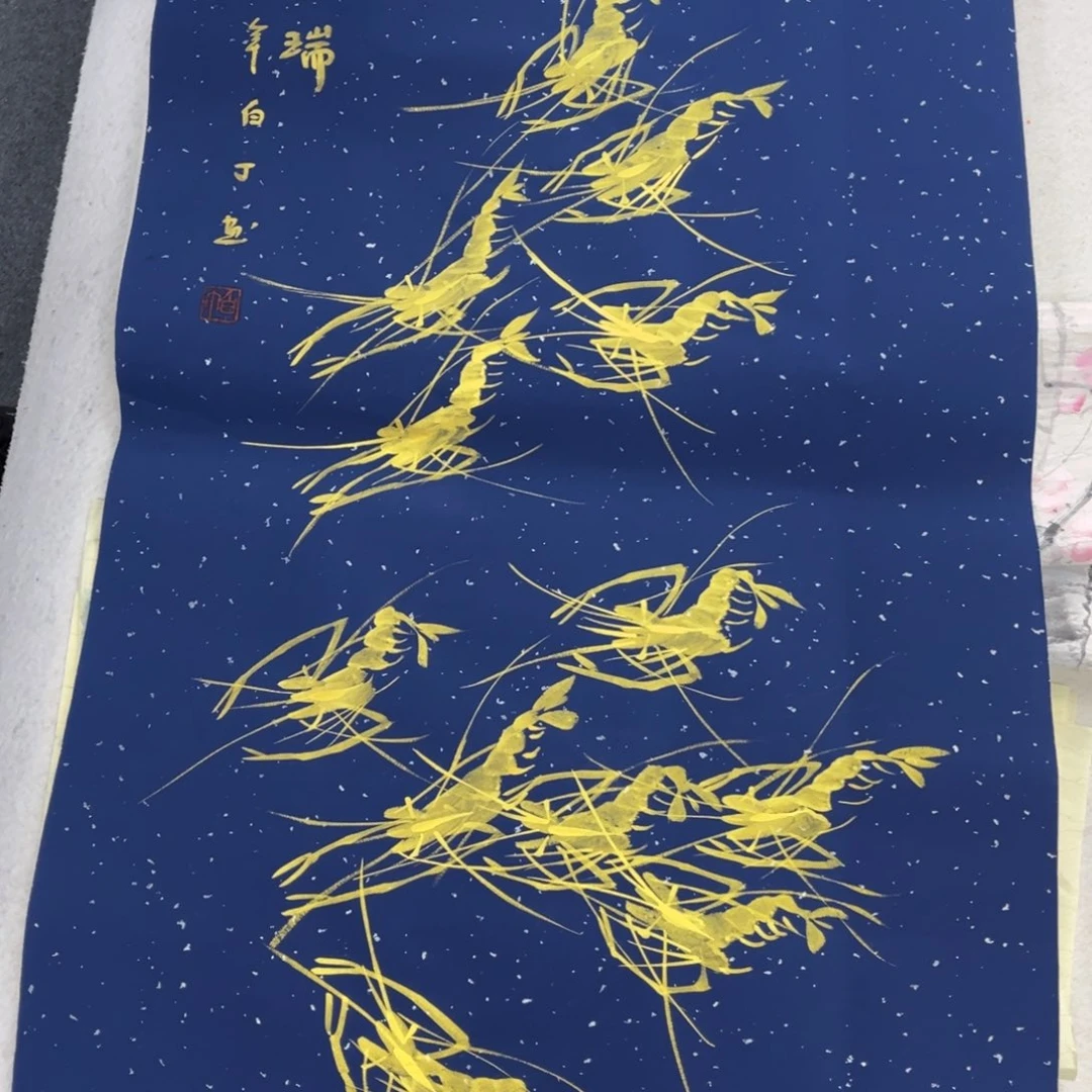 国画手绘画作品和绘画