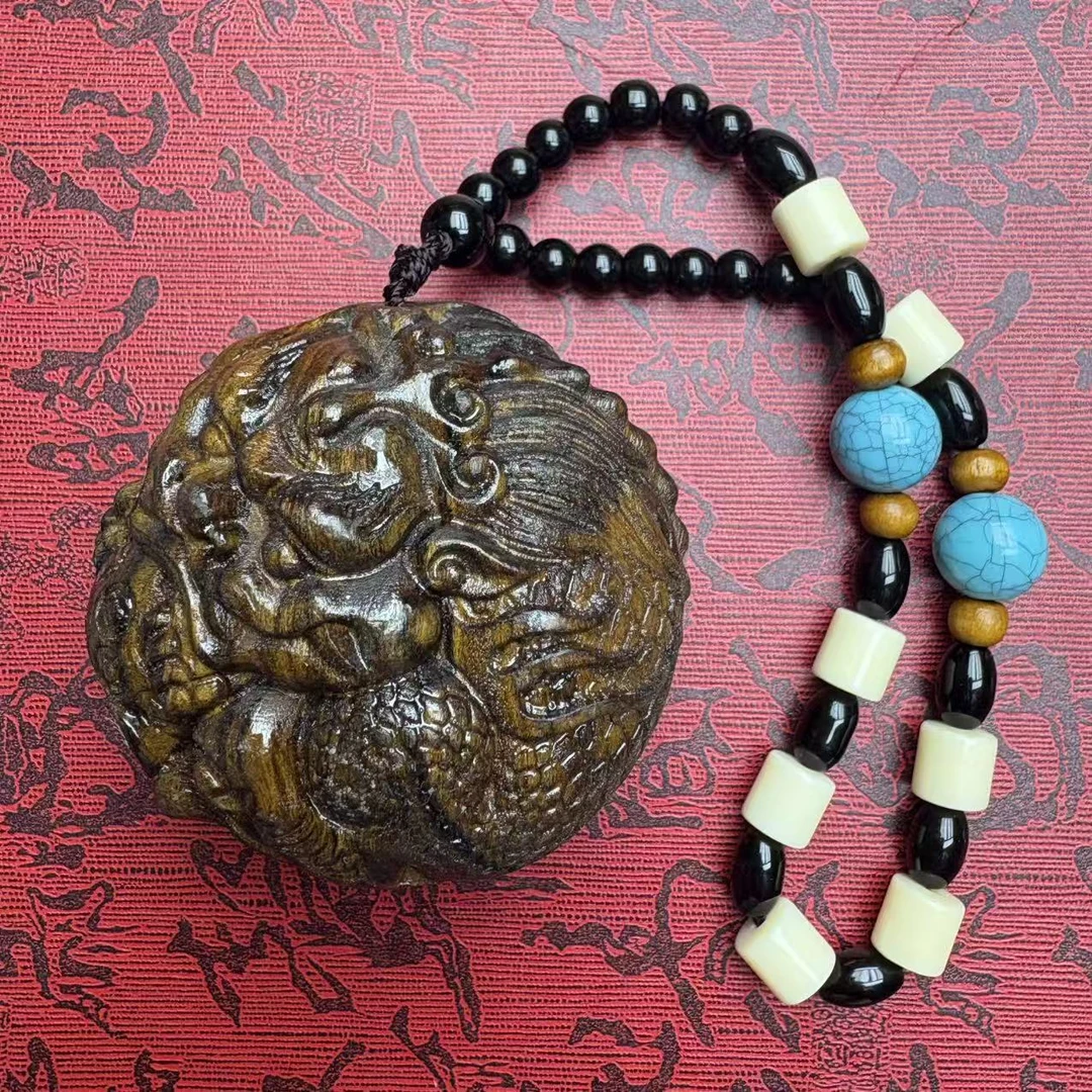 （开总文玩）天然沉香木串195