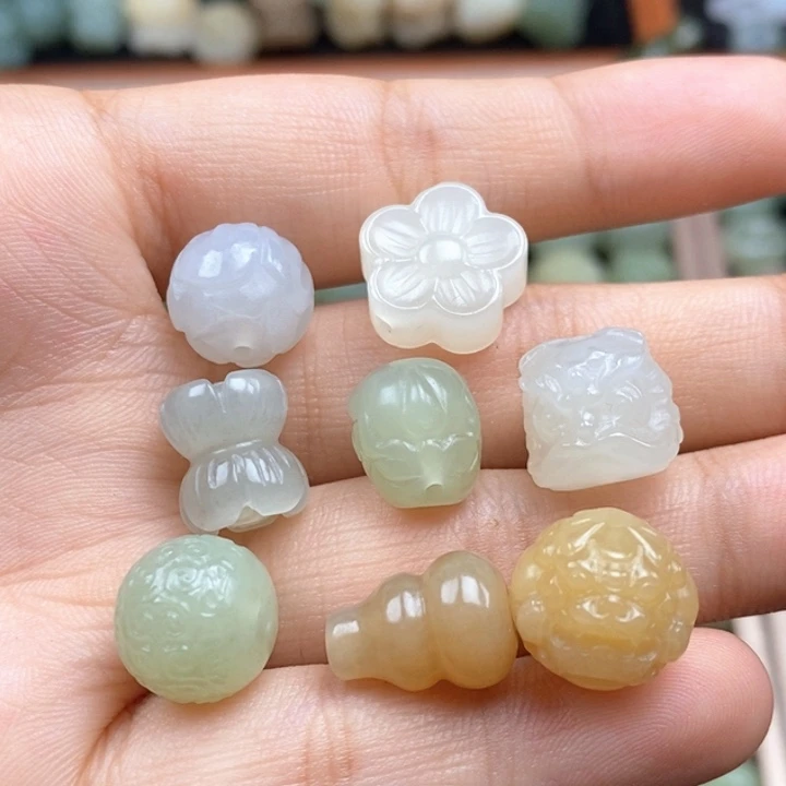 和田玉未镶嵌珠宝半成品