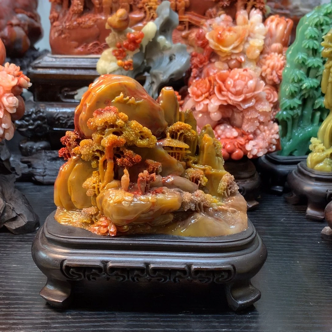 寿山石寿山石摆件