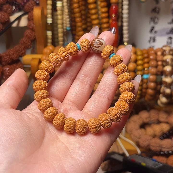 金刚菩提手串六瓣原皮