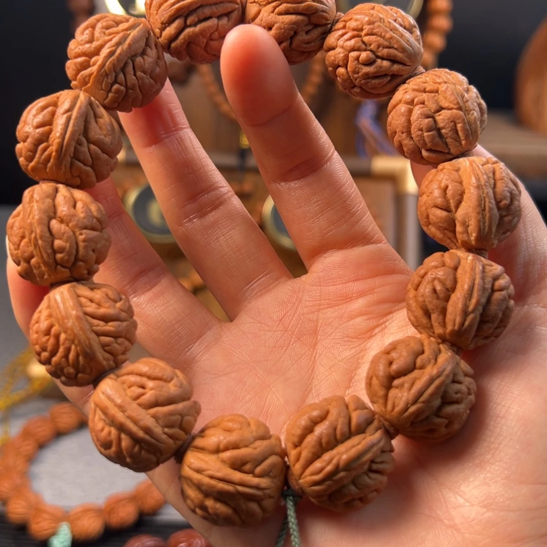 桃核吊坠23霸王龙元宝