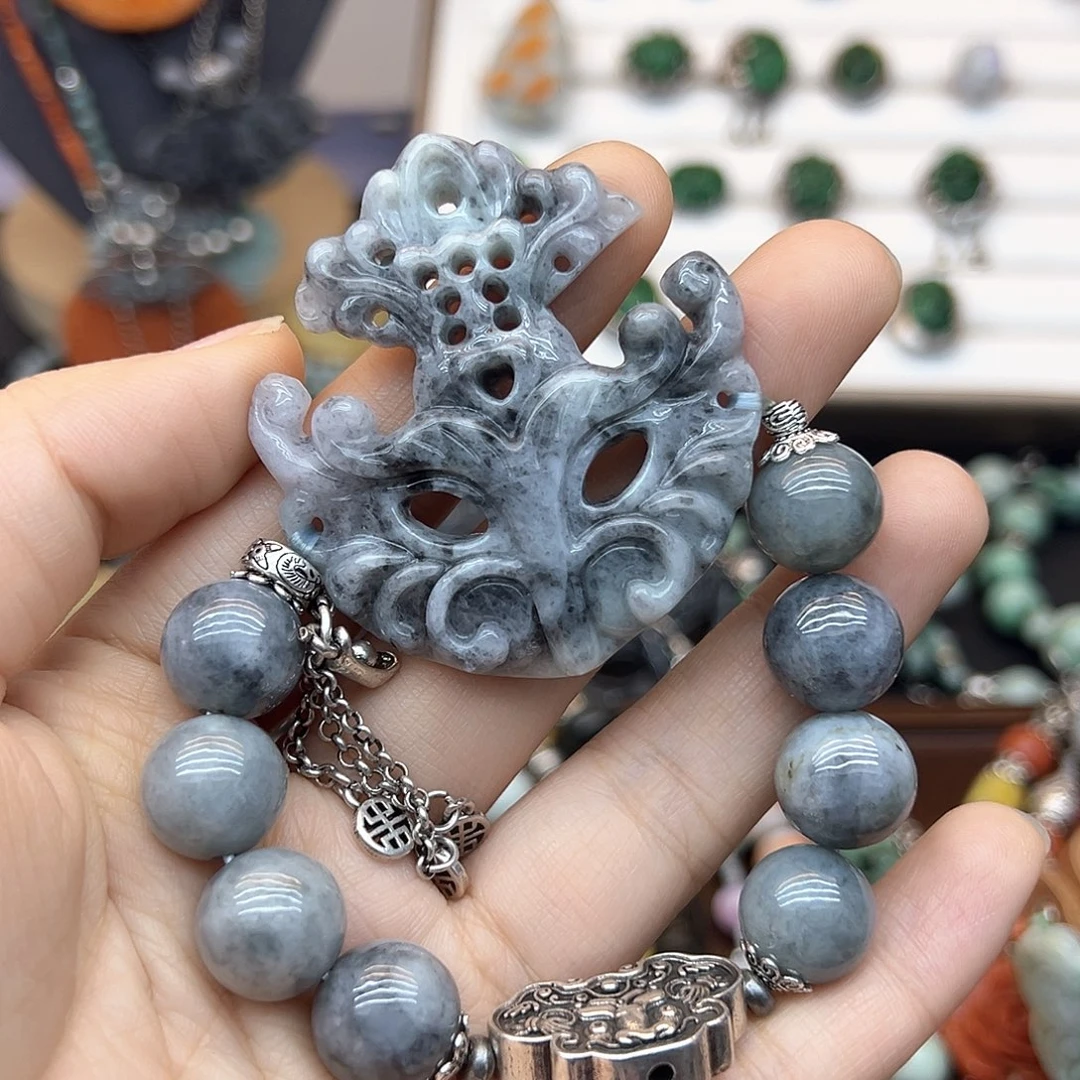 翡翠戒指未镶嵌L*L我