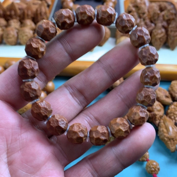 橄榄核手串/手链橄榄核雕，无相一条