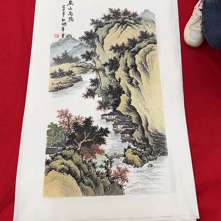 国画花鸟等多种鸟类的栖息