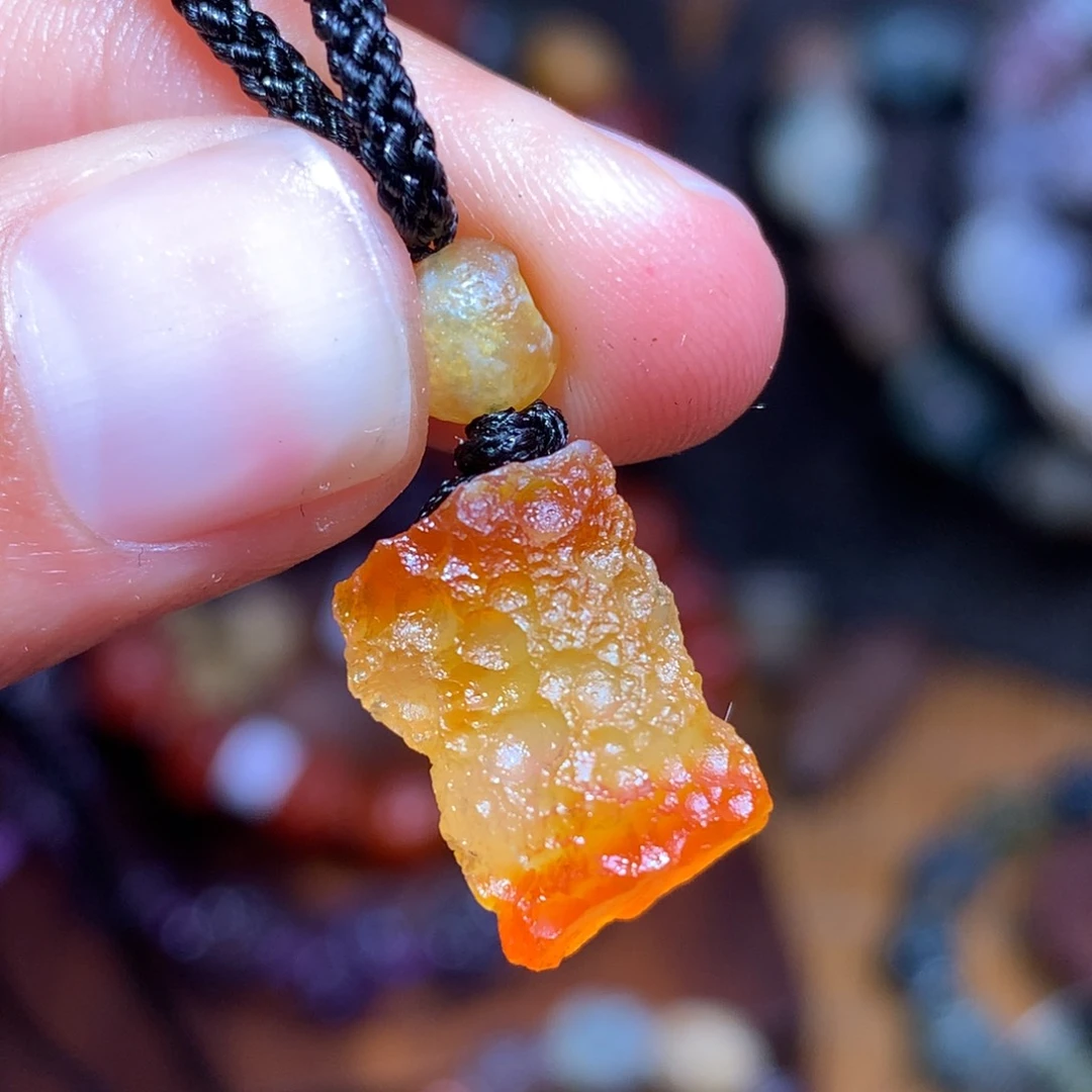 未镶嵌玛瑙/玉髓珠宝半成品