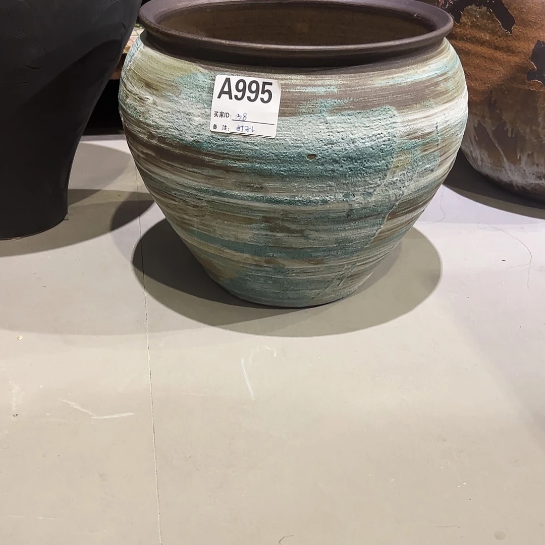 泳***铷瓶A995高25口23陶瓷花瓶已打孔