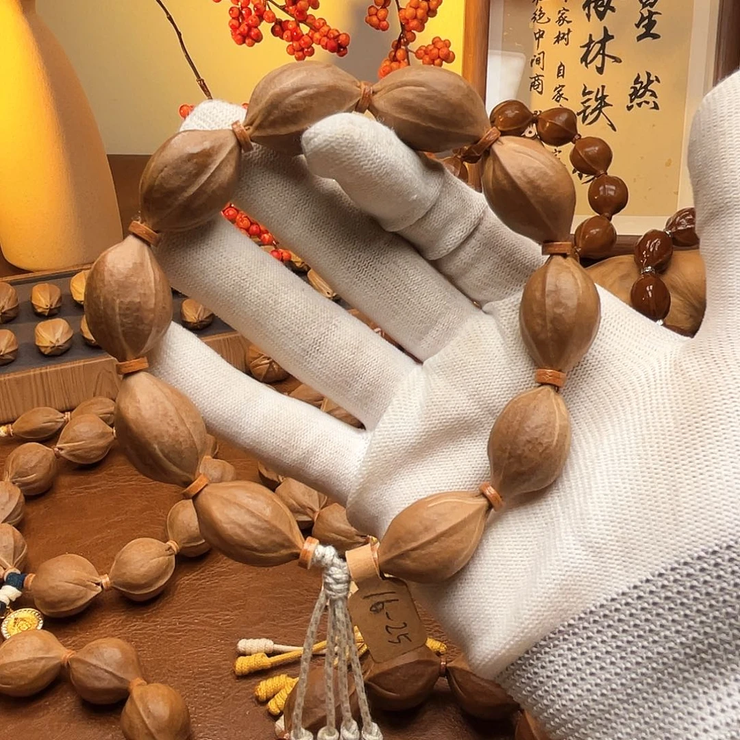 大***、橄榄核手串梅林铁核16+25