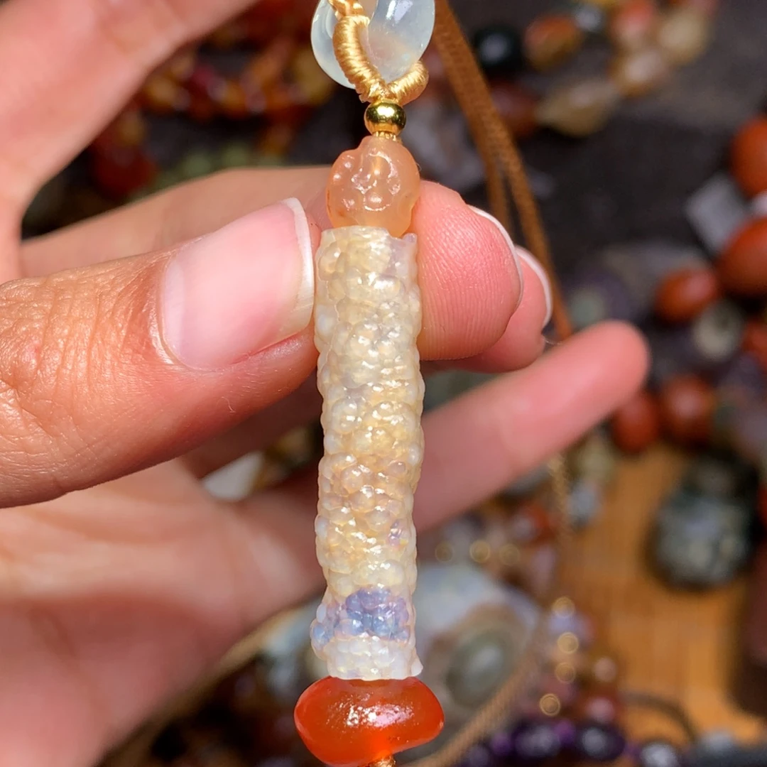 未镶嵌玛瑙/玉髓珠宝半成品