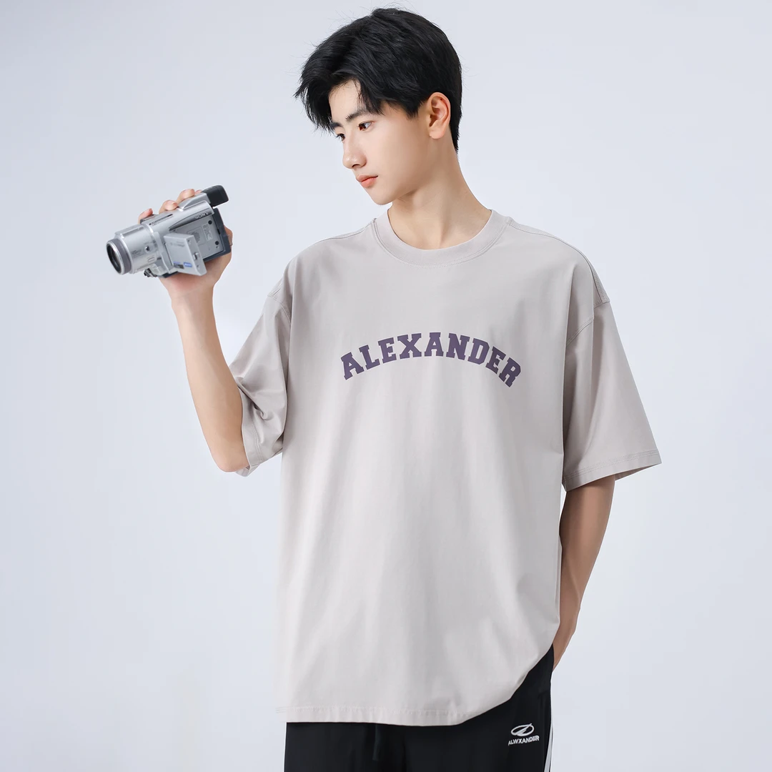 青少年短袖T恤夏季夏装2025新款夏季 AE096 少年说