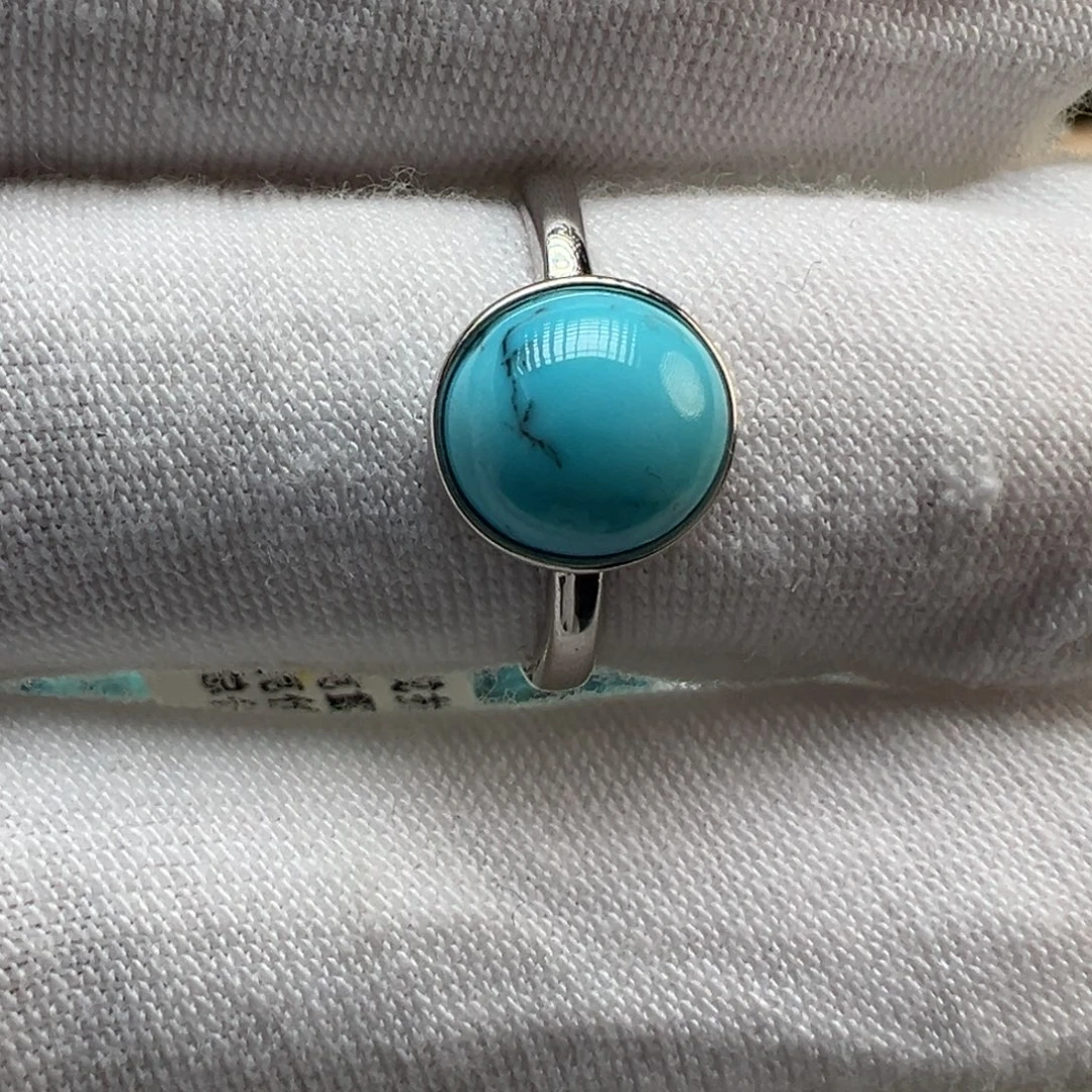 绿松石银S925镶嵌配饰