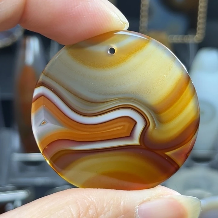 未镶嵌吊坠(不含链)玛瑙/玉髓