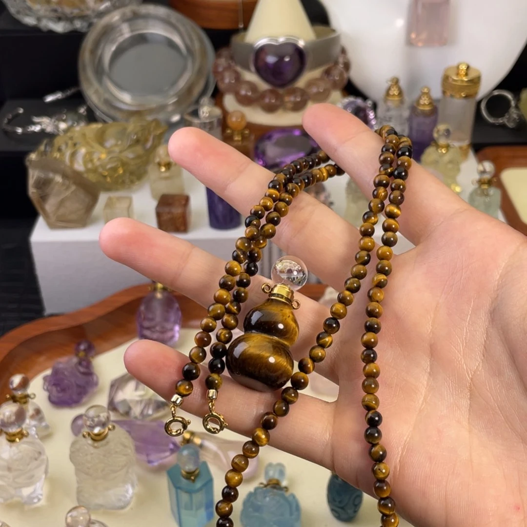 诺***呢未镶嵌颈饰水晶天然水晶吊坠881