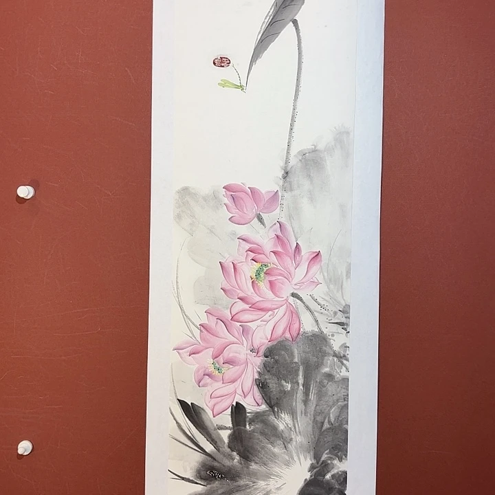国画听兰老师花鸟